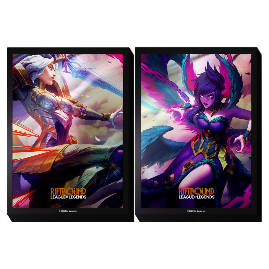 Riftbound TCG: Vendetta Card Sleeves: Kayle vs Morgana (Pack of 100)