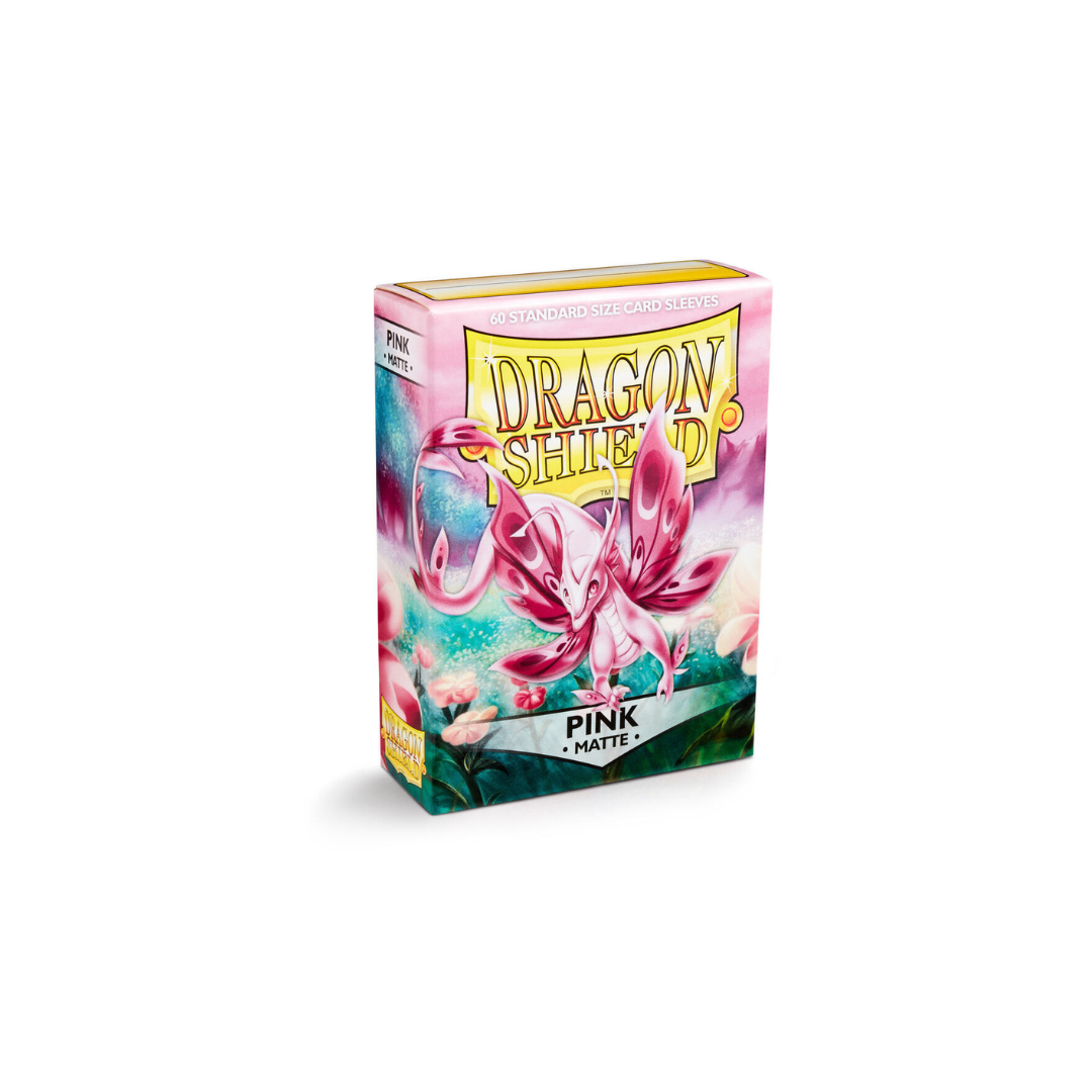Dragon Shield Standard Card Sleeves: Matte Pink