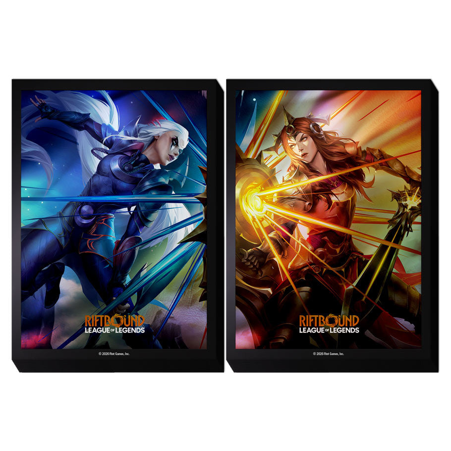 Riftbound TCG: Vendetta Card Sleeves: Diana vs Leona (Pack of 100)