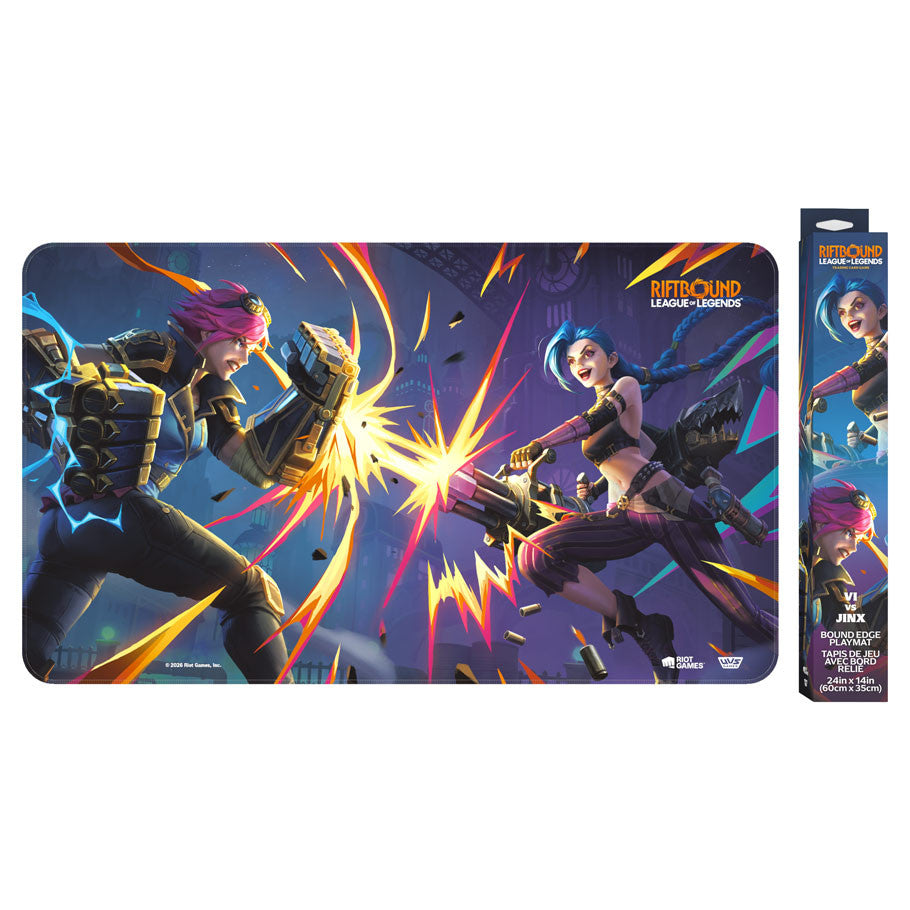 Riftbound TCG: Vendetta Playmat: Vi vs Jinx
