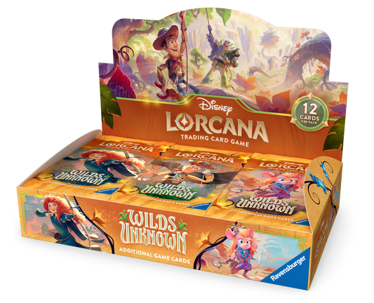 Disney Lorcana TCG: Wilds Unknown Booster Box